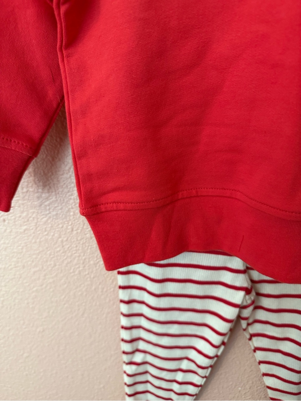 NWT Angel Dear Ruffle Shoulder Sweatshirt and Legging Set - Picture 3 of 7